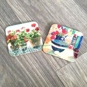 Summer Cork Coasters